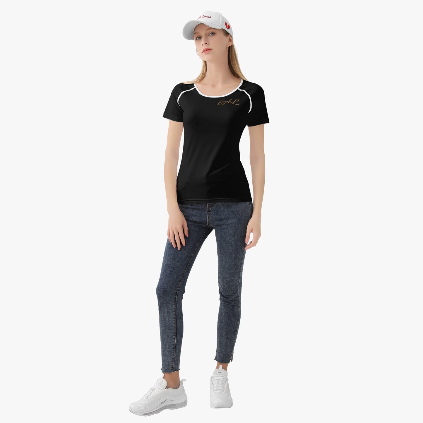 tee-shirt AOP femme LAL Dorée