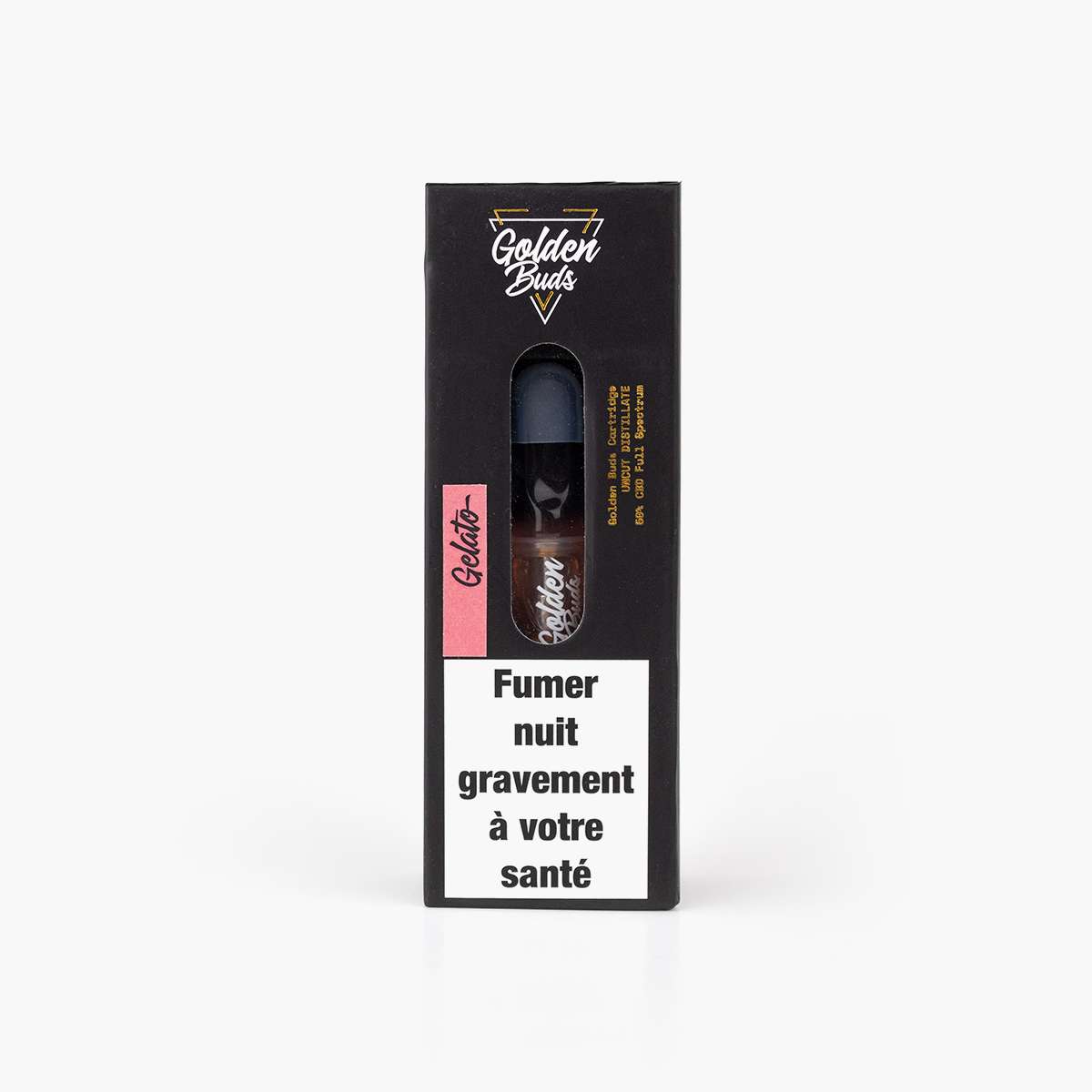 GoldenBuds Cartouche Vape 0.5ml CBD 85% - Gelato
