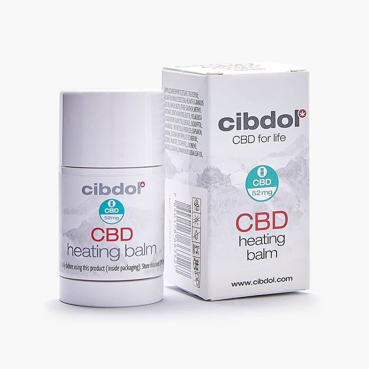 Cibdol Baume chauffante CBD