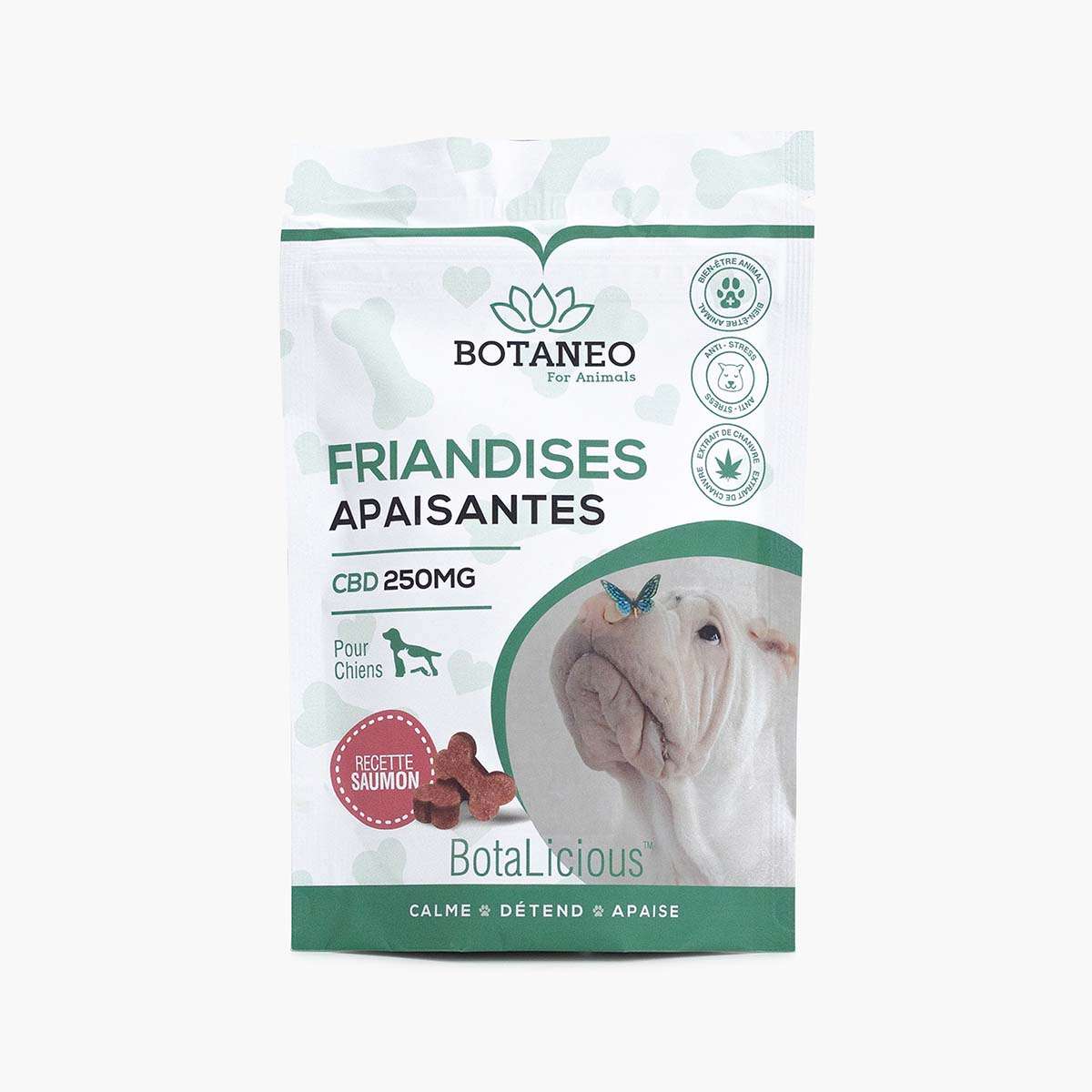 Botaneo Friandises CBD pour chiens - Saumon