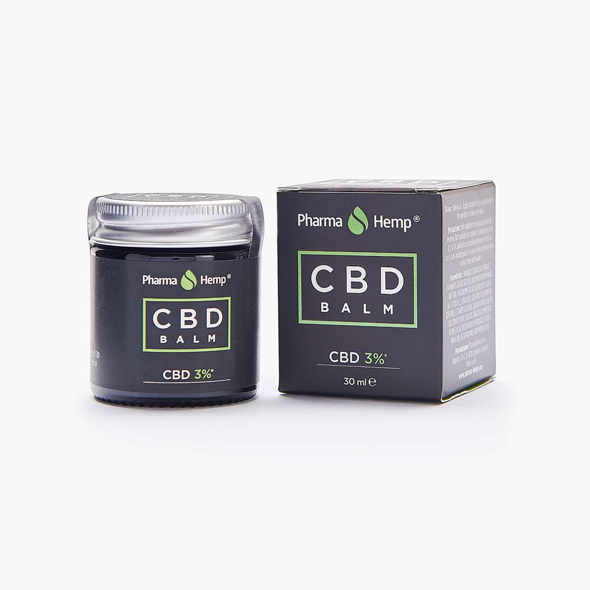 Pharma Hemp Baume CBD 1%, 2% et 3% - 3% 900 mg de CBD - 30 ml