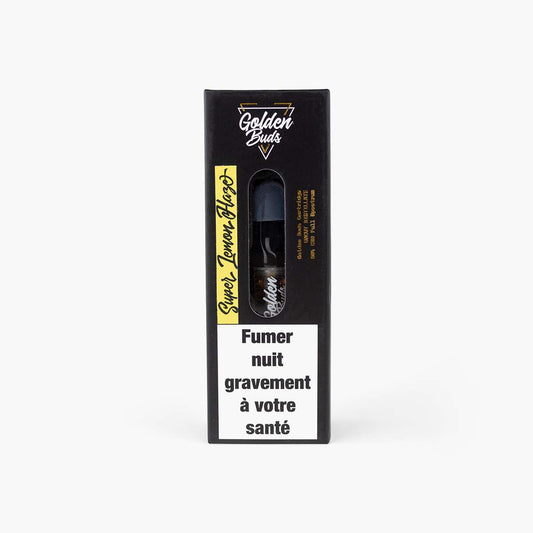 GoldenBuds Cartouche Vape 0.5ml CBD 85% - Super Lemon Haze