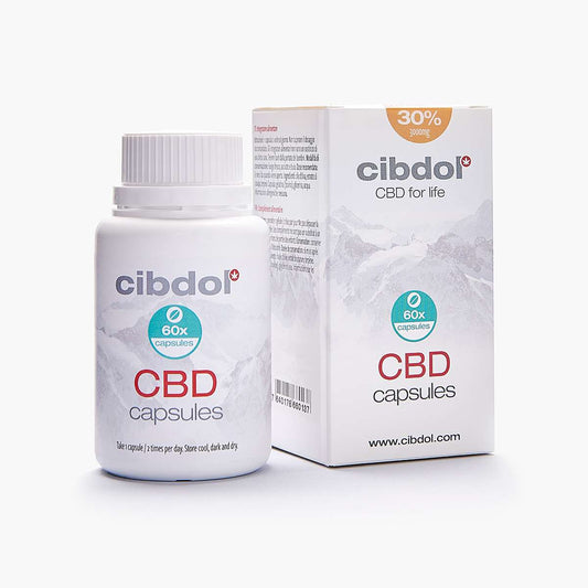 Cibdol Capsules de CBD 30%