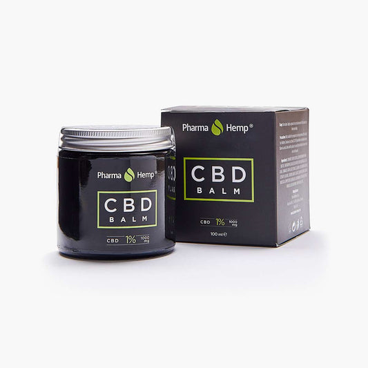 Pharma Hemp Baume CBD 1%, 2% et 3% - 1% 1000 mg de CBD - 100 ml
