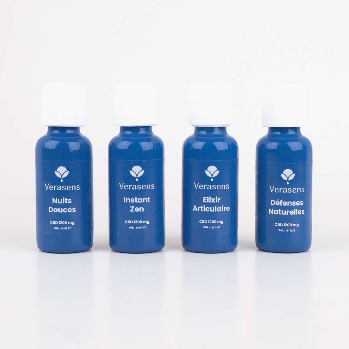 Pack d’huiles de CBD et de plantes